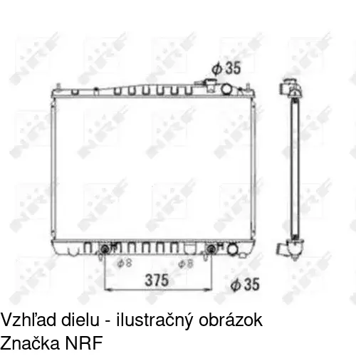 Chladiče vody POLCAR 276908-1