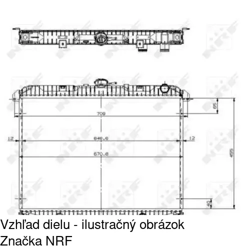 Chladiče vody POLCAR 2770081X