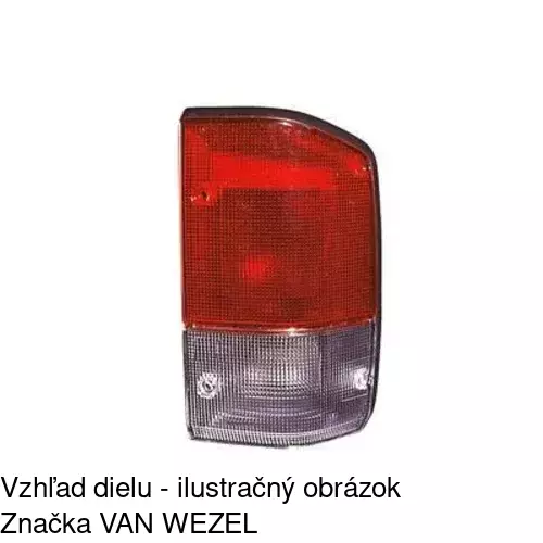 Zadné svetlo 277588-1 /POLCAR/ - obr. 1