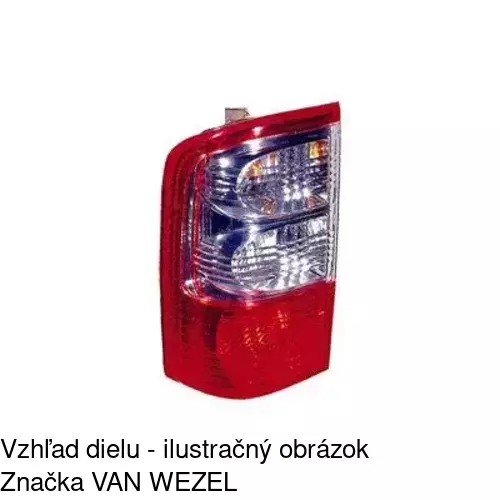 Zadné svetlo 277887-E /POLCAR/ - obr. 1