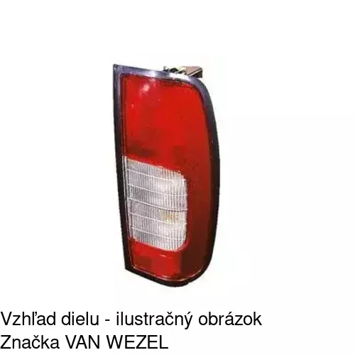 Zadné svetlo 279688-E /POLCAR/ - obr. 2