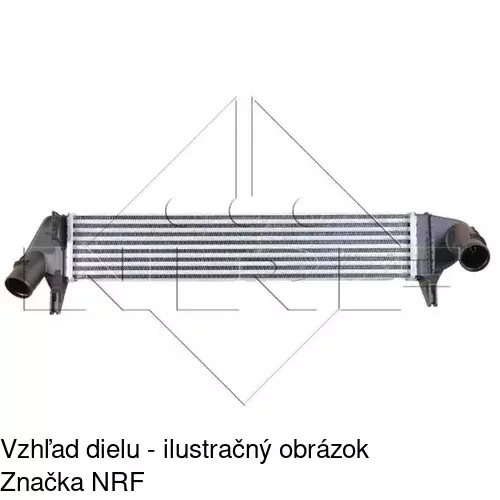 Chladiče vzduchu (Intercoolery) 2801J8-1 /POLCAR/ - obr. 1