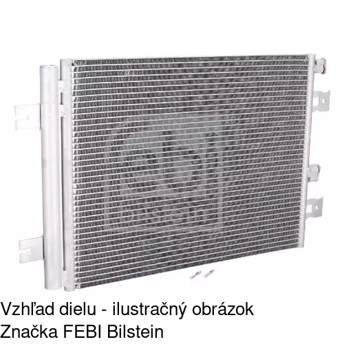 Chladiče klimatizácie 2805K8C1 /POLCAR/ - obr. 1