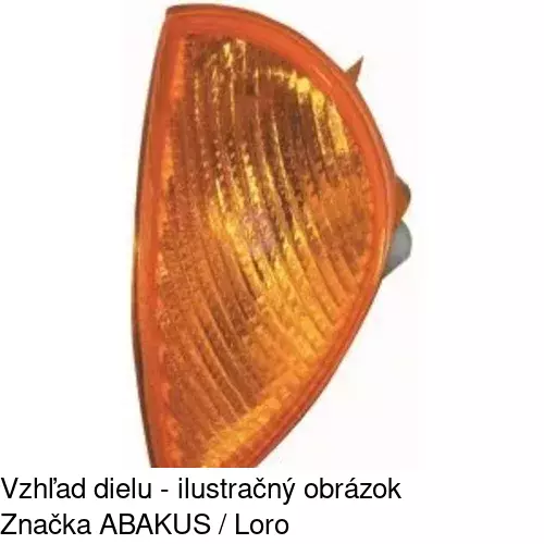 Predná smerovka 300220-E /POLCAR/ - obr. 4