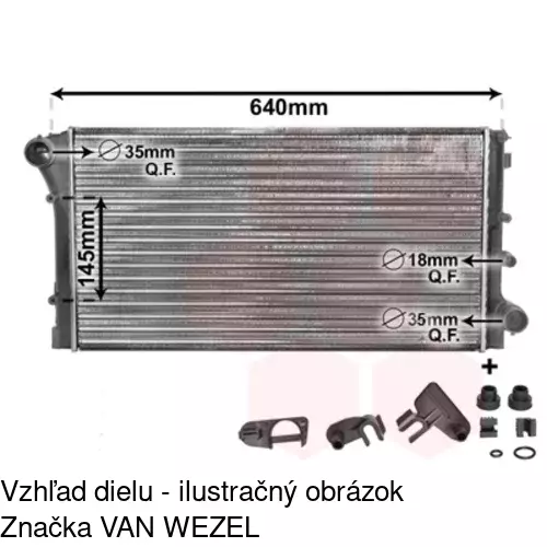 Chladiče vody 3003082X /POLCAR/ - obr. 4