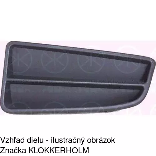 Kryt v nárazníku POLCAR 300327-1