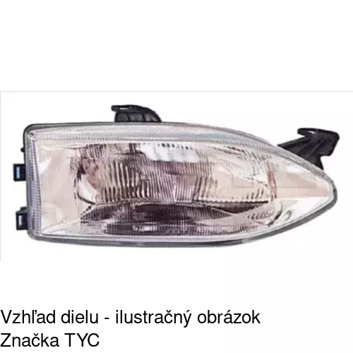 Hlavný reflektor POLCAR 3005100E