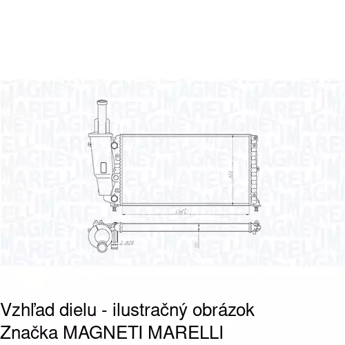 Chladiče vody POLCAR 301708-3
