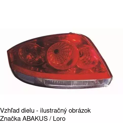 Zadné svetlo 302588-U /POLCAR/ - obr. 2