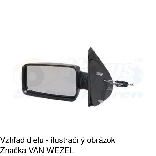 Vonkajšie zrkadlo 3026511M /POLCAR/ - obr. 3
