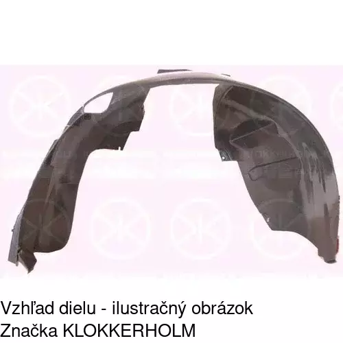 Podblatník (plast) 3030FP1T /POLCAR/ - obr. 2