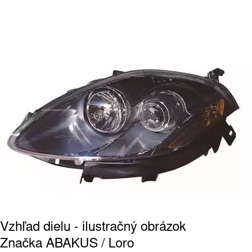Hlavný reflektor 3031102U /POLCAR/ - obr. 4