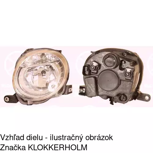 Hlavný reflektor 303509-E /POLCAR/ - obr. 5