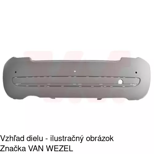 Zadný nárazník 303596-2 /POLCAR/ - obr. 3