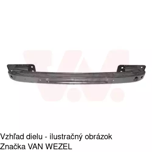 Výstuha nárazníka 303596-3 /POLCAR/ - obr. 1