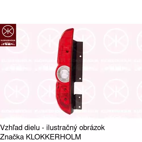 Zadné svetlo 3042873E /POLCAR/ - obr. 1