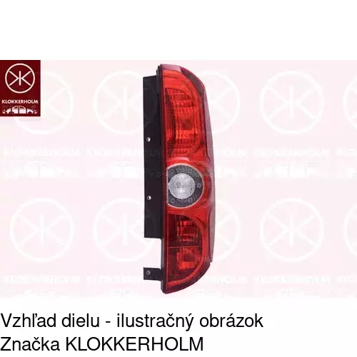Zadné svetlo 3042881E /POLCAR/ - obr. 2