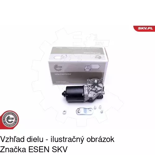 Motorček stieračov 3044SWP1 /POLCAR/ - obr. 3