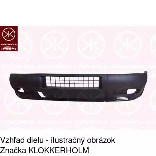 Predný nárazník 305207-4 /POLCAR/