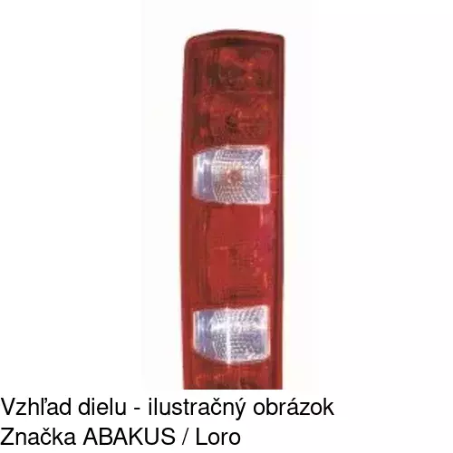 Zadné svetlo 3080884E /POLCAR/ - obr. 2