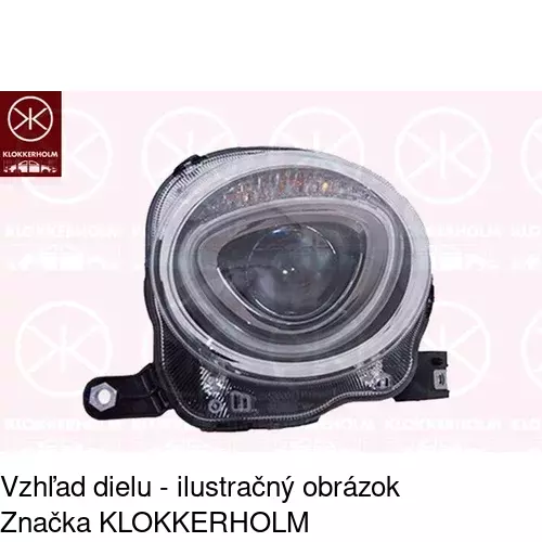 Hlavný reflektor 30A210-U /POLCAR/ - obr. 1