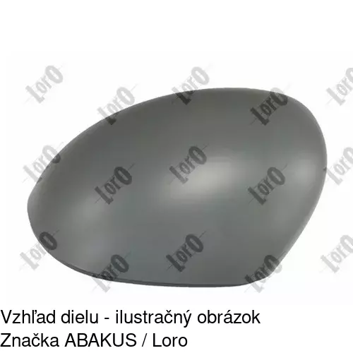 Vonkajšie zrkadlo 30L1524E /POLCAR/ - obr. 5