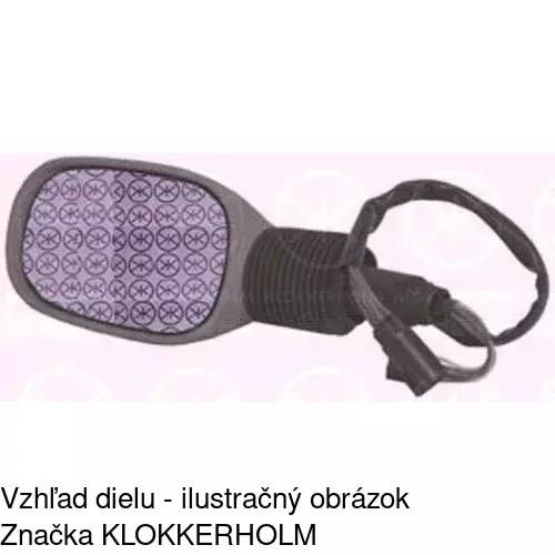 Vonkajšie zrkadlo POLCAR 3200515M