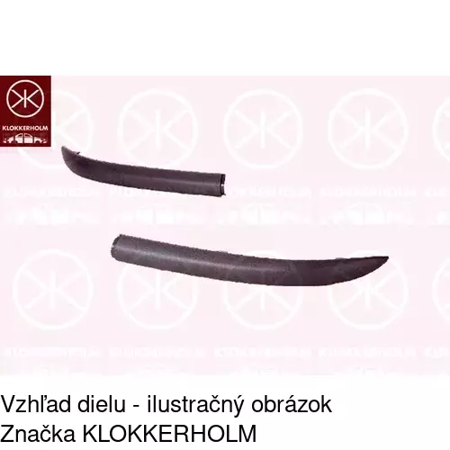 Zadný nárazník 3201961J /POLCAR/ - obr. 1