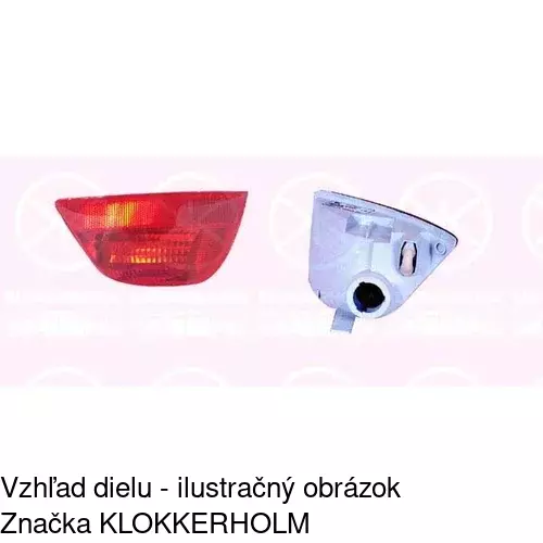 Hmlové svetlo - zadné 3201971T /POLCAR/ - obr. 1
