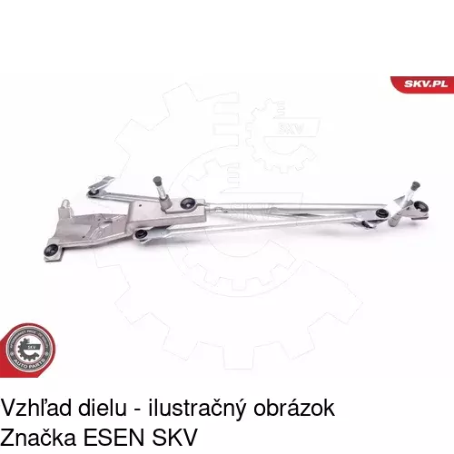 Náhon stieračov bez motora 3201MWP1 /POLCAR/ - obr. 3