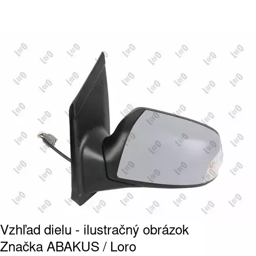 Vonkajšie zrkadlo 3202518E /POLCAR/ - obr. 5