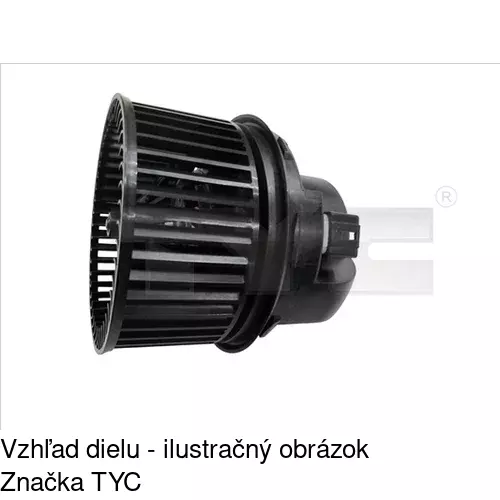 Ventilátory kúrenia 3202NU-1 /POLCAR/ - obr. 1