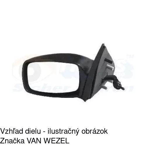 Vonkajšie zrkadlo 3209512M /POLCAR/ - obr. 5