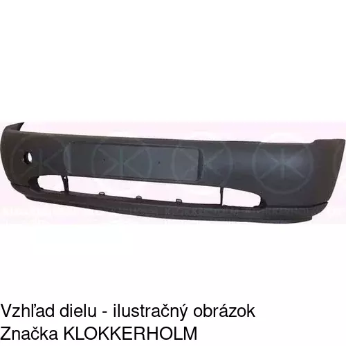 Predný nárazník POLCAR 321007