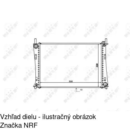 Chladiče vody POLCAR 3212084X