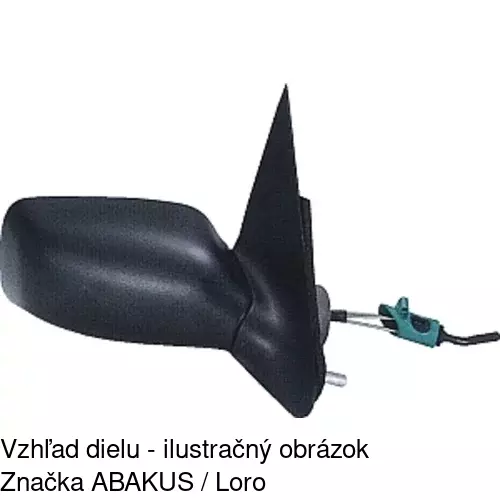 Vonkajšie zrkadlo 3216511M /POLCAR/ - obr. 1