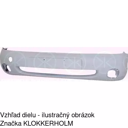 Predný nárazník POLCAR 321707-Q