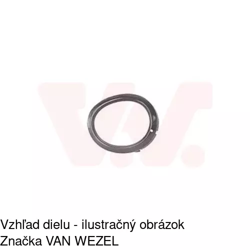 Rámik hmlového svetla 321729-1 /POLCAR/ - obr. 1