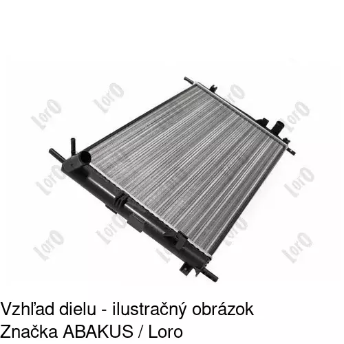 Chladiče vody 321808-1 /POLCAR/ - obr. 3