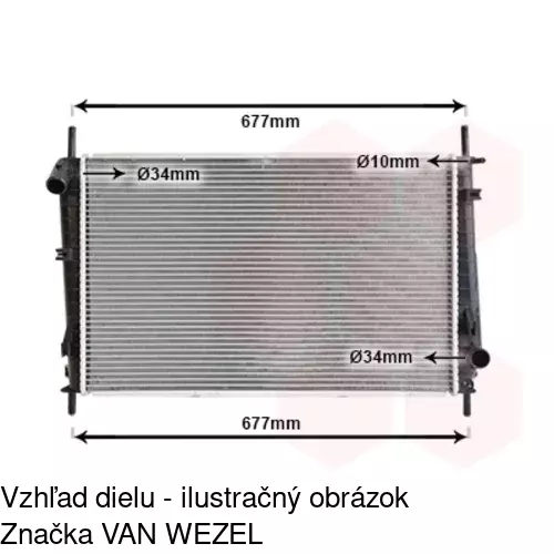 Chladiče vody 321808-2 /POLCAR/ - obr. 4