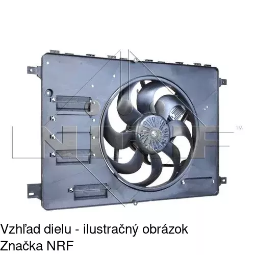 Ventilátory chladičov 321923W2 /POLCAR/ - obr. 3