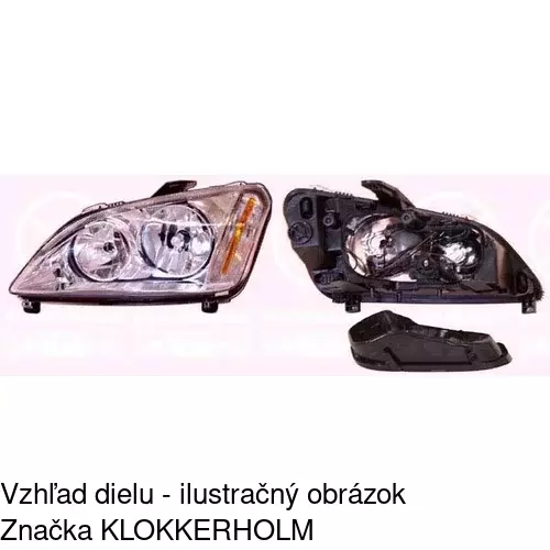 Hlavný reflektor 3235100E /POLCAR/ - obr. 2