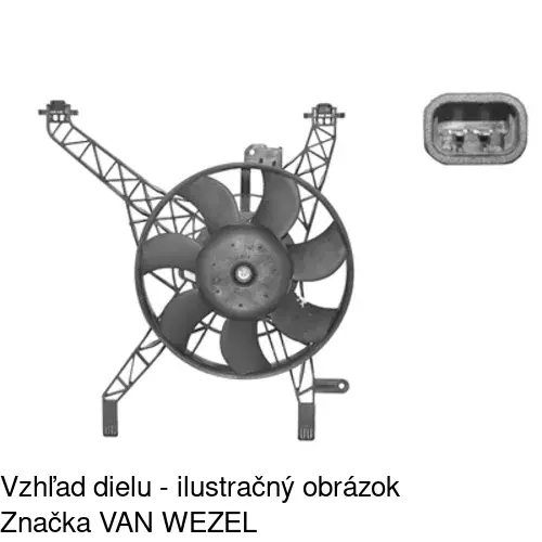Ventilátory chladičov 323823W1 /POLCAR/ - obr. 3