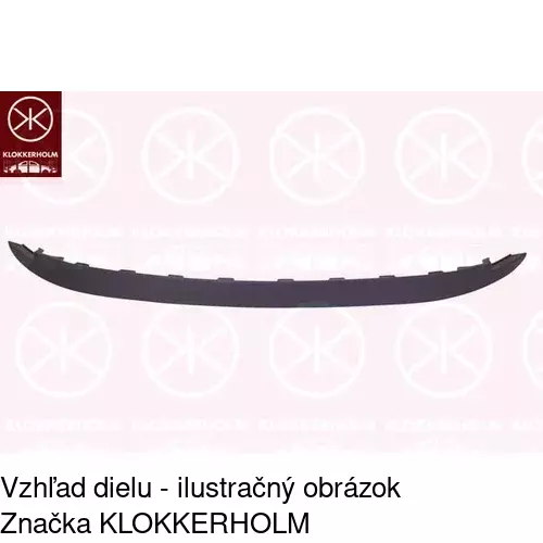 Spojler predného nárazníka POLCAR 323825-R