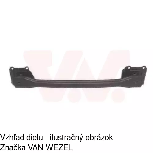 Výstuha nárazníka 323896-3 /POLCAR/ - obr. 1