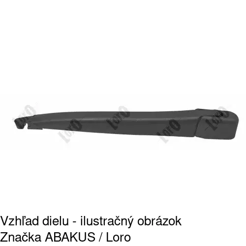 Rameno stierača POLCAR 3238RWT1