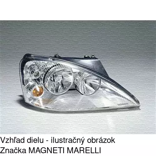 Hlavný reflektor 324109-U /POLCAR/ - obr. 1