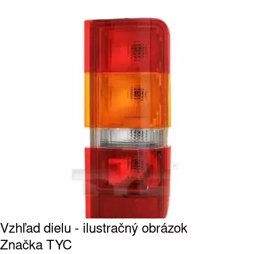 Zadné svetlo 3244881 /POLCAR/ - obr. 1