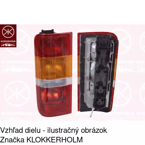 Zadné svetlo 3244881 /POLCAR/ - obr. 2