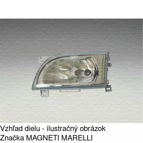 Sklo reflektora 324511-E /POLCAR/ - obr. 1